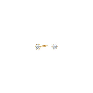 8kt. guldørestikker 2.5mm