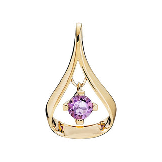 Lund Copenhagen 8 Kt. Ametyst Vedhæng 3081089-01