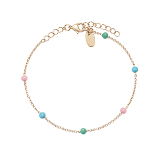 Christina Enamel forgyldt sølv armbånd 601-G64