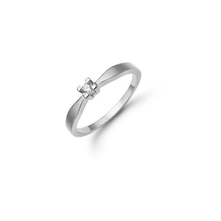 Aagaard Eternity 14 kt ring hvidguld 0,10 ct. 44649410-34