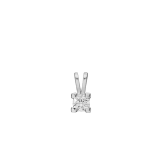 Aagaard vedhæng i 14 kt. hvidguld med 0,35 ct. diamant – 44849435-34