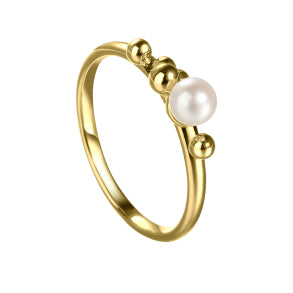 Aqua Dulce - Mae ring i forgyldt 4581