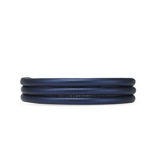 Christina Slim Læderarmbånd - Blå - 70 cm 601-4-70BLUE