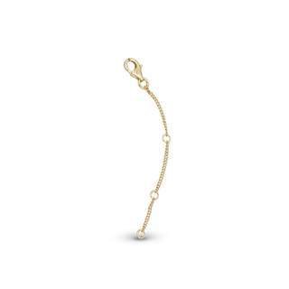 Christina Forlænger til armbånd/ankel/halskæde Armbånd - Blankpoleret Forgyldt Sterling Sølv 601-extender-G