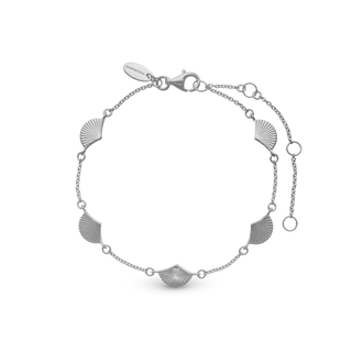 Christina Fan Armbånd - Light brush Sterling Sølv 601-S59