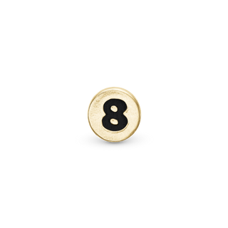 Christina Nummer 8 Element Til Ur - Blankpoleret Forgyldt Sterling Sølv 603-G-8