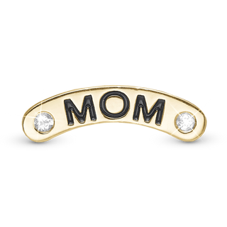 Christina MOM Element Til Ur - Blankpoleret Forgyldt Sterling Sølv m. 2 Hvide Topas 603-G42