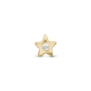 Christina Topaz Star Element Til Ur - Blankpoleret Forgyldt Sterling Sølv m. 1 Topas 603-G5
