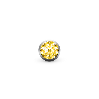 Christina Gul Safir Stor - Element Til Ur 603-Lyellow