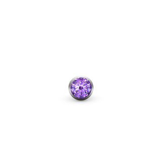 Christina Lilla sten til Collect ur Tilbehør til ure - m. 1 Cubic Zirkonia 603-CZ-Purple