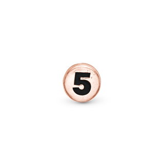 Christina Nummer 5 Element Til Ur - Blankpoleret Rosaforgyldt 603-R-5