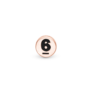 Christina Nummer 6 Element Til Ur - Blankpoleret Rosaforgyldt 603-R-6