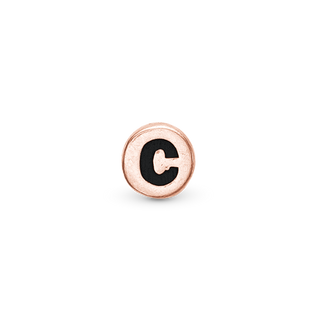 Christina Bogstav C Element Til Ur - Blankpoleret Rosaforgyldt 603-R-C