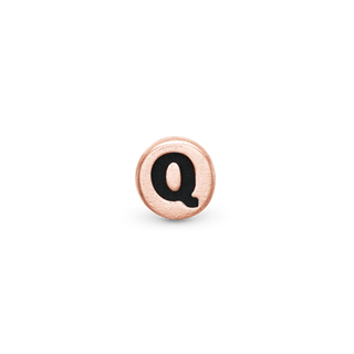 Christina Bogstav Q Element Til Ur - Blankpoleret Rosaforgyldt 603-R-Q