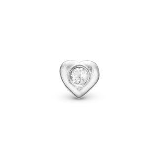 Christina Topaz Heart Element Til Ur - Blankpoleret Sterling Sølv m. 1 Topas 603-S1