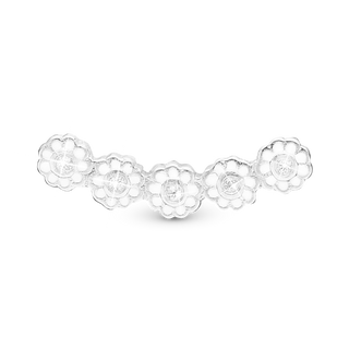 Christina Marguerits Element Til Ur - Blankpoleret Sterling Sølv m. 5 Hvide Topas 603-S35