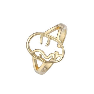"Portia" ring gold-plated silver adjustable