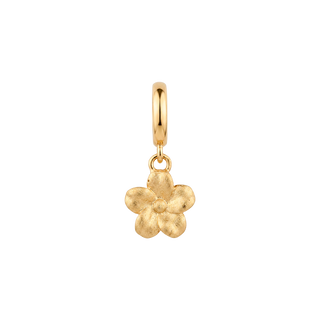 Christina Flower Grace charm 6 mm forgyldt sølv 610-G155