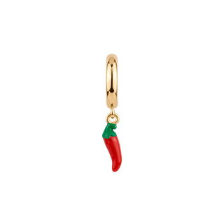 Christina Chili charm 6 mm forgyldt sølv 610-G159