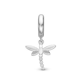 Christina Dragonfly Hænger Charm 6 mm Til Armbånd - Sterling Sølv 610-S125