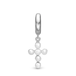 Christina Pearl cross - Charm 6 mm 610-S145