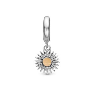 Christina Glow in the dark - Sun Hænger Charm 6 mm Til Armbånd - Blankpoleret Sterling Sølv 610-S149