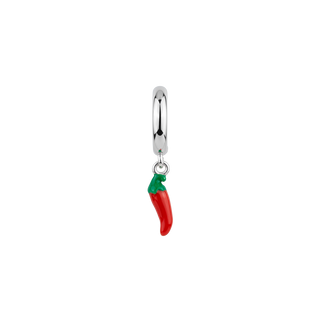 Christina Chili charm 6 mm sølv 610-S159