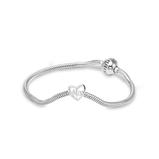 Christina Love You Mom Bracelet - Sølv 615-MOR24-S