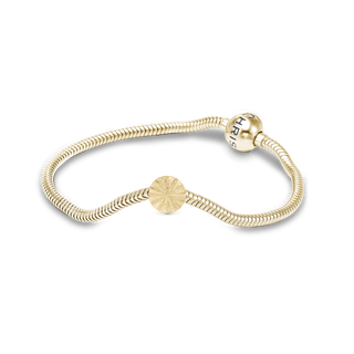 Christina Sparkling Sunray charmsarmbånd - Forgyldt 615-MOR2025-GP