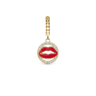 Christina Bonsoir Madame - Hænger Charm 4 mm Til Armbånd - Forgyldt Sterling Sølv 623-Blichfeldt-01-G