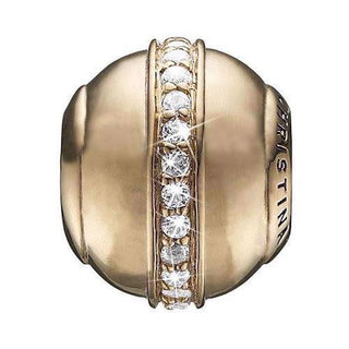 Christina Topaz Magic charm 4 mm i forgyldt sølv 623-G104