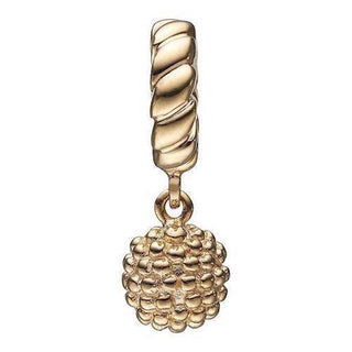 Christina Growth charm 4 mm i forgyldt sølv 623-G124