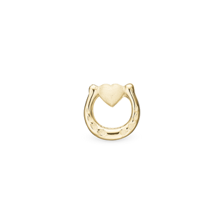 Christina Good Luck - Charm 4 mm Til Armbånd - Børstet Forgyldt sølv 623-G275