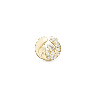 Christina Ocean Splash - Charm 4 mm Til Armbånd - Forgyldt Sterling Sølv m. 15 Cubic Zirkonia 623-G316