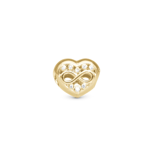 Christina Eternity Love Heart - Charm 4 mm 623-G381