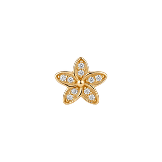 Christina Flower Heaven charm 4 mm forgyldt sølv 623-G393