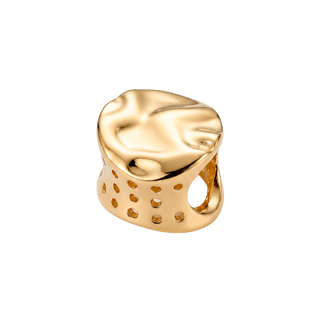 Christina Organic Art charm 4 mm forgyldt sølv 623-G397