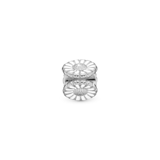 Christina Marguerits Beauty - Charm 4 mm Til Armbånd - Blankpoleret Sterling Sølv m. 1 Topas 623-S230