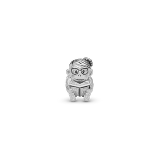 Christina Cute Monkey Student - Charm 4 mm 623-S384