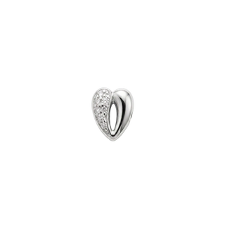 Christina My Heart charm 4 mm sølv 623-S408