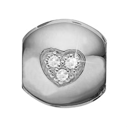 Christina Jewelry Topaz Heart Dream 4mm Charm 623-S09