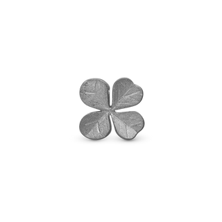 Christina Four Leaf Clover Charm 6 mm til Classic Læderarmbånd - Mat Rutheniumbelagt 630-B231