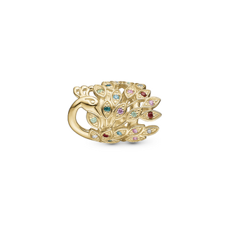 Christina Peacock Charm