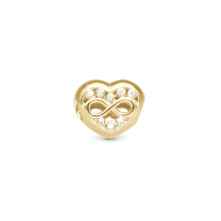 Christina Eternity Love Heart - Charm 6 mm 630-G295