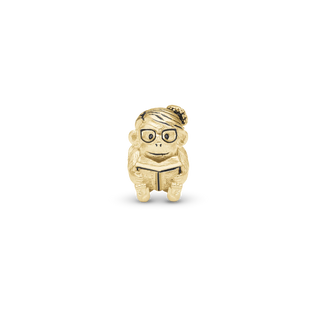 Christina Cute Monkey Student - Charm 6 mm 630-G298
