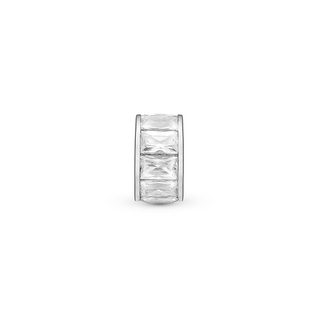Christina White Baguette Charm