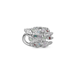 Christina Peacock Charm 6 mm