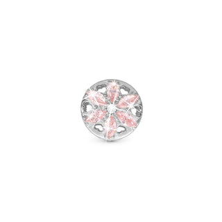 Christina charm Sparkling Pink Flower 630-S282