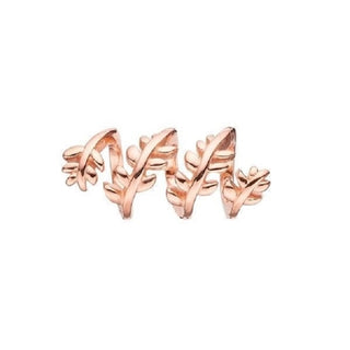 Christina Jewelry Twisting Leafs 6mm Charm