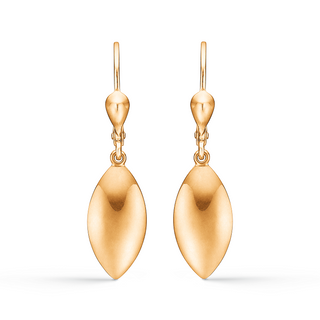 Støvring Design - 8 kt. guld øreringe